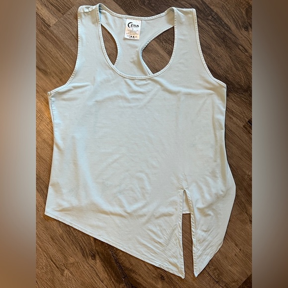 130. ZYIA Active Side Tie Tank Top, Sz. XL EUC - Picture 5 of 5